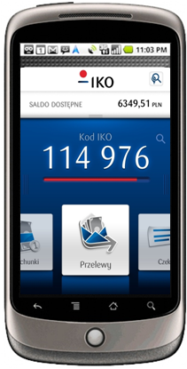 PKO mobile banking app