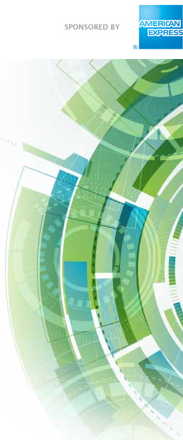 An abstract green design