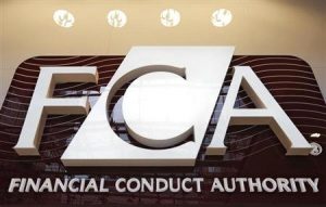 A picture of the Financial Services Authority sign