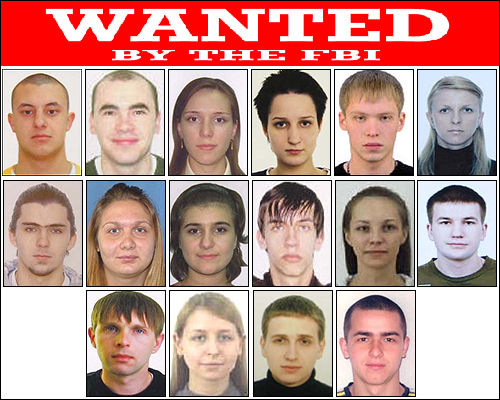 A picture of the FBI's most wanted cyber criminals