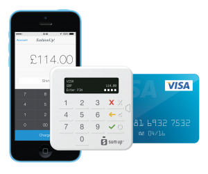 An image of SumUp mPOS device PIN +