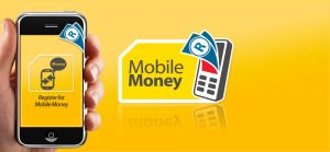 An advert for MTN mobile banking