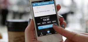 A mobile phone using Pingit