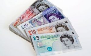 A picture of platic bank notes