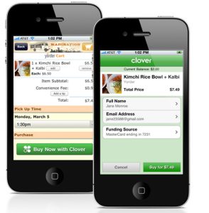 The Clover Mobile app