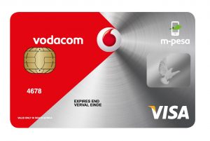 Vodacom m-pesa EMV banking card