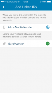 Twitter Payment
