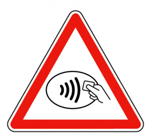 Contactless card fraud warning