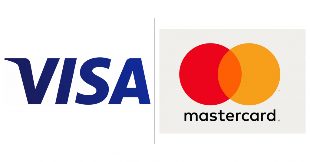 Visa and Mastercard