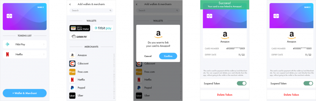 Example of Antelop Token Manager API integration 