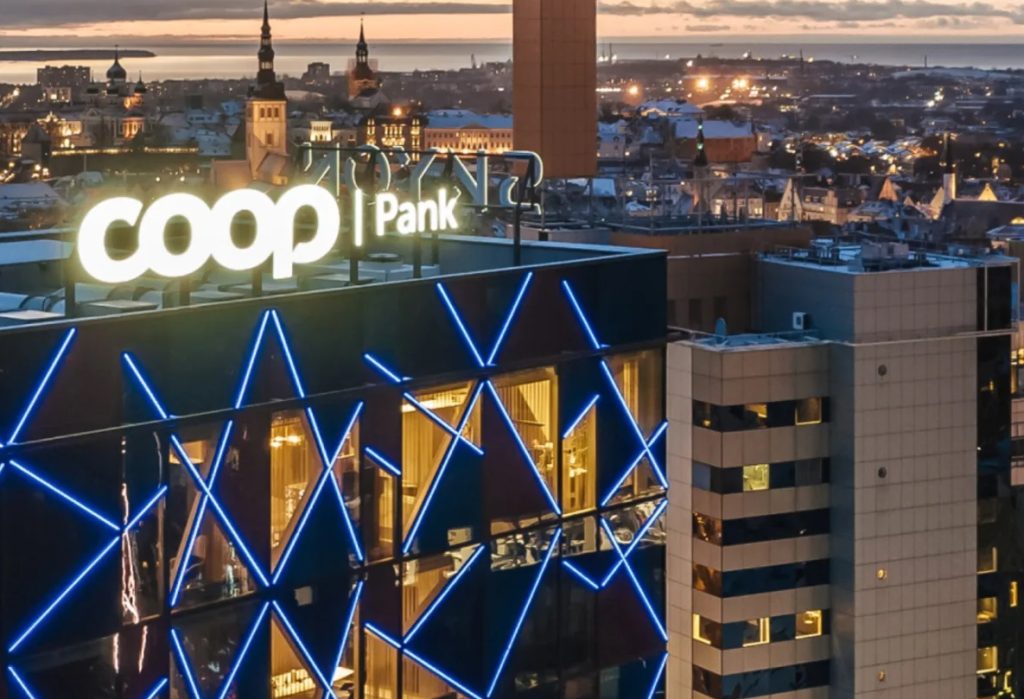 Coop Pank Website Image